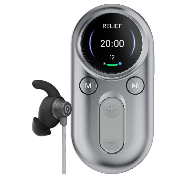 ZenoWell Luna Plus-Gerät mit Ohrkontakt-Zubehör